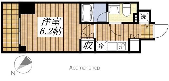 立川市高松町のマンションの間取り