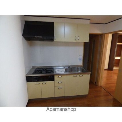 岐阜県岐阜市鍵屋西町２丁目[2DK/40.5m2]のキッチン