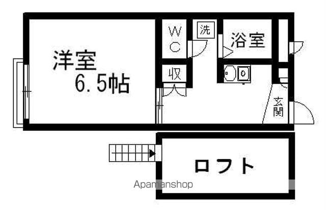 レオパレスタイガーの間取り写真
