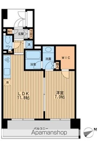 ＨＦ若林公園レジデンスの間取り