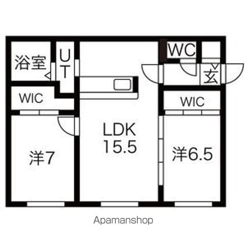ELVITA山鼻の間取り写真