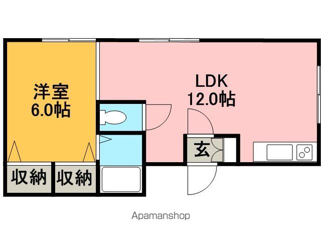 シャトリオン稲穂の間取り写真