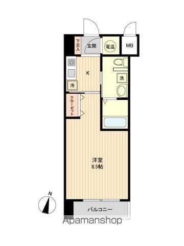 アントラ立町の間取り写真