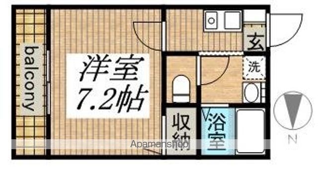 【府中市新町のアパートの間取り】