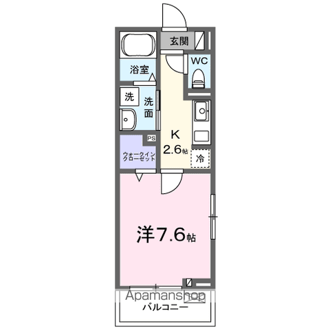 【サンズ　メモリー　フジサワの間取り】