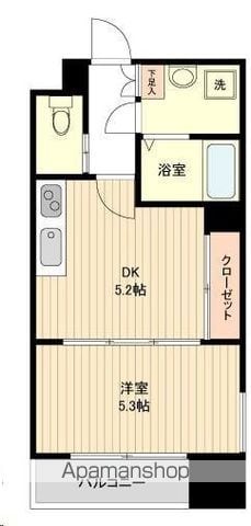 LA DOUCEUR片平の間取り写真