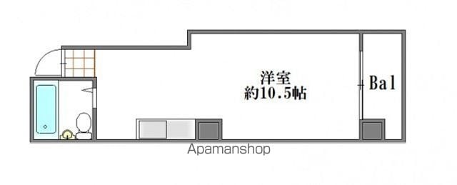 サンシャイン河原町の間取り写真
