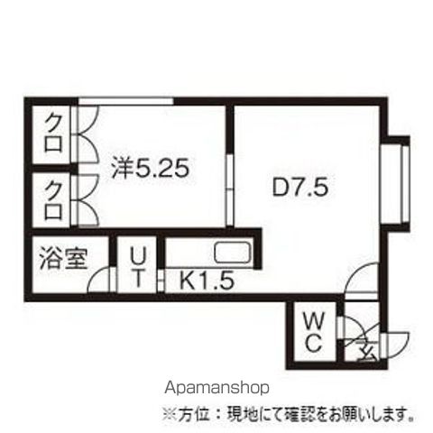 メゾンド発寒の間取り写真