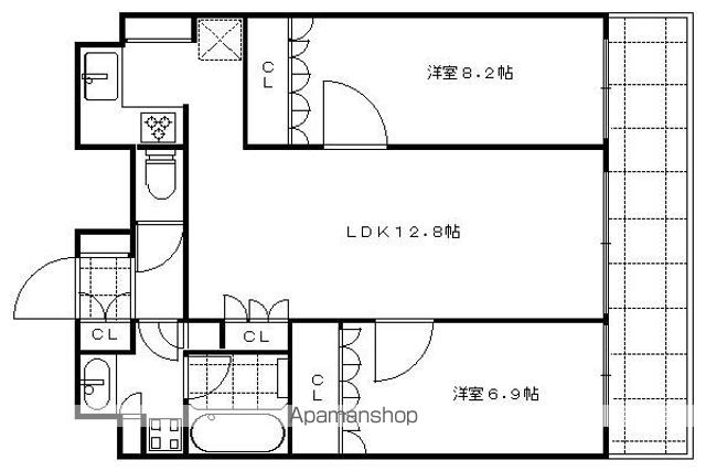 リーガル京都御所西IIの間取り写真