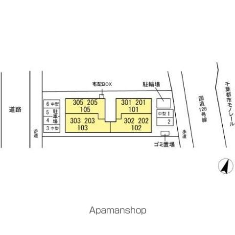 ＤーＲＯＯＭ穴川Ⅲ 305 ｜ 千葉県千葉市稲毛区穴川３丁目1-16（賃貸アパート1LDK・3階・44.91㎡） その20