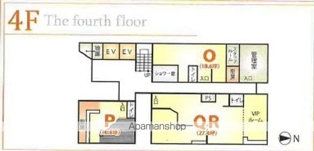 和歌山県和歌山市中之島[店舗/61.4m2]の間取図