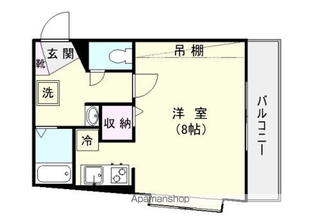 KOU TAI SHIN BUILの間取り写真