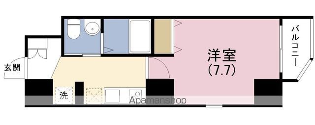 プランドール梅田の間取り写真