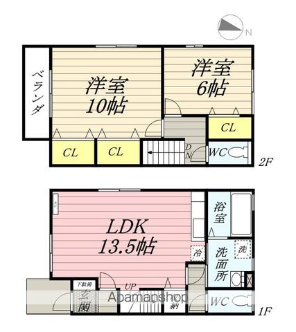 【グランジェールの間取り】