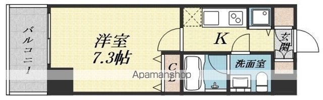 S−FORT江坂垂水町の間取り写真