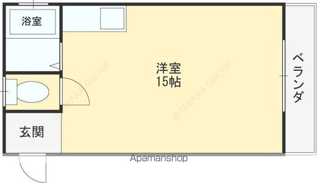 グランキューブ青山町の間取り写真