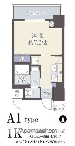 GRAND VILLASSE 福島の間取り写真
