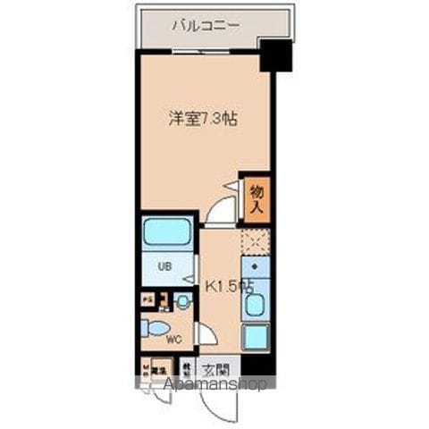 【エイチ・ツー・オー東住吉Ⅰ番館の間取り】