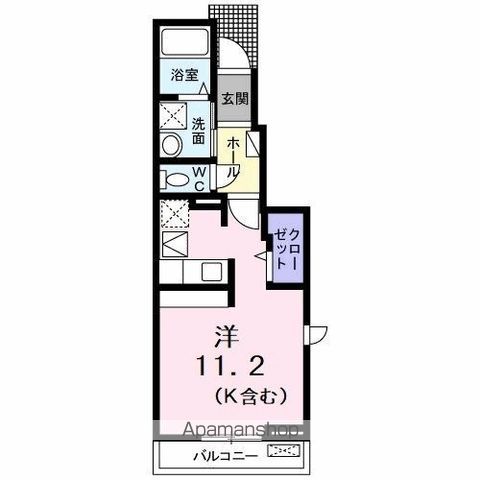 メゾンリヴィエールCの間取り写真