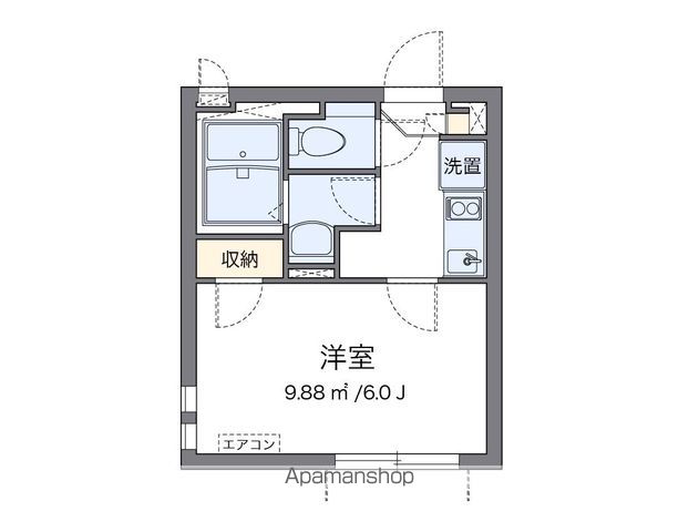 クレイノシンコーポ南烏山の間取り写真