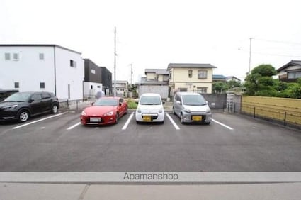 ウエストビレッジ３４１[1K/24.84m2]の駐車場