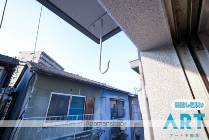 マンションサンライン[1K/18.1m2]のバルコニー