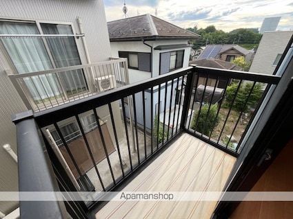 滋賀県甲賀市水口町山[1K/28.98m2]のバルコニー