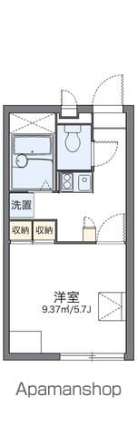 レオパレス葛城の間取り写真