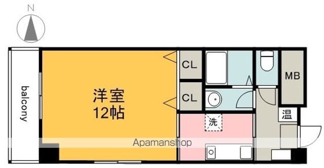 ディアメゾン十日市の間取り写真
