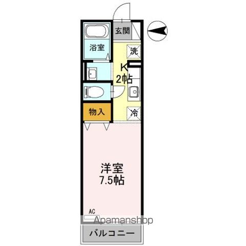 コンパニエロ北口の間取り写真