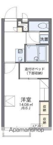 レオパレスS COURTの間取り写真