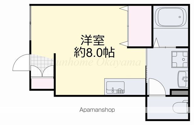シャーメゾンエスパシオの間取り写真
