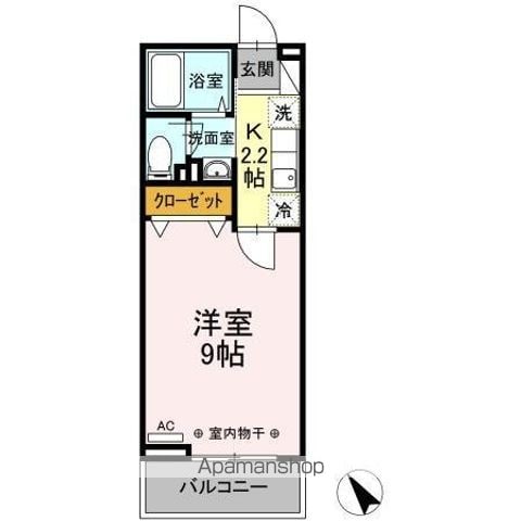 レジデンス甲州街道 Iの間取り写真