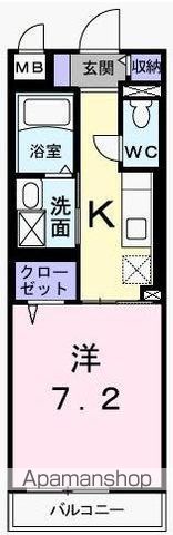 フィオーレ三鷹台の間取り写真
