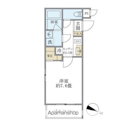 THE SHINAGAWA EAST RESIDENCEの間取り写真