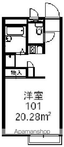 レオパレス丸岡の間取り写真
