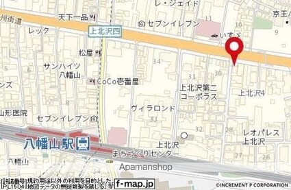 東京都世田谷区上北沢４丁目[1K/21.71m2]の周辺