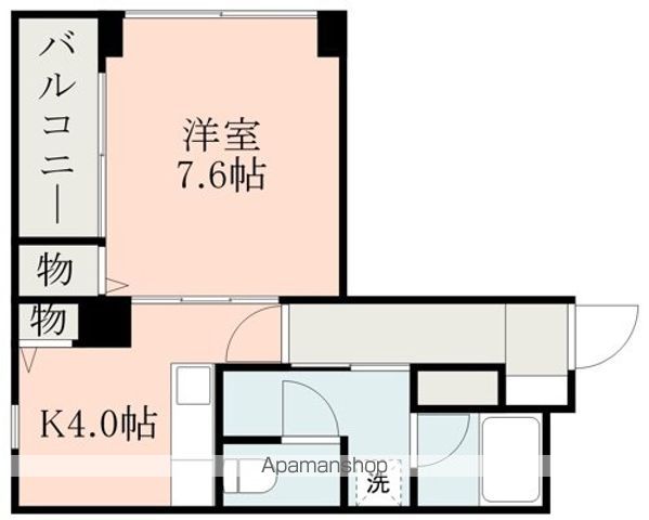 グランドゥール水前寺の間取り写真