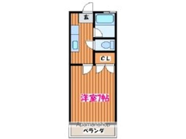 コスミカ荒田の間取り写真