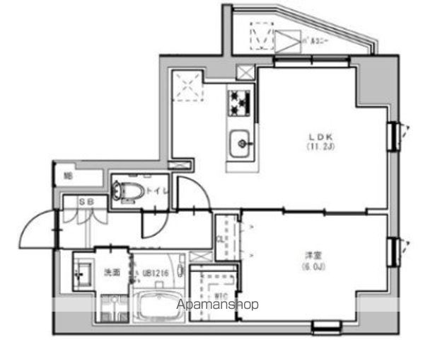 SーRESIDENCE浅草FIOREの間取り写真