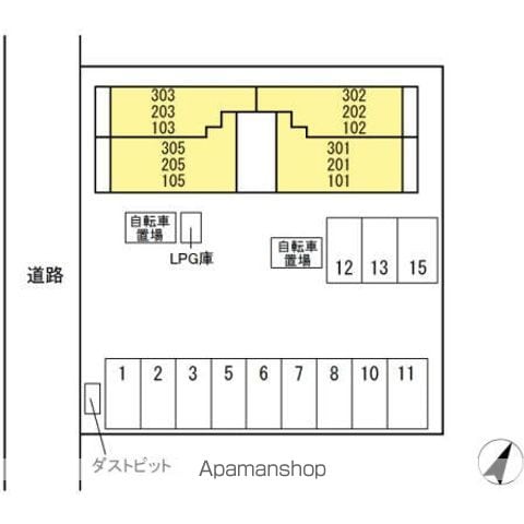 ガーデンテラス加納寿 301 ｜ 岐阜県岐阜市加納寿町２丁目9（賃貸アパート1K・3階・34.49㎡） その13