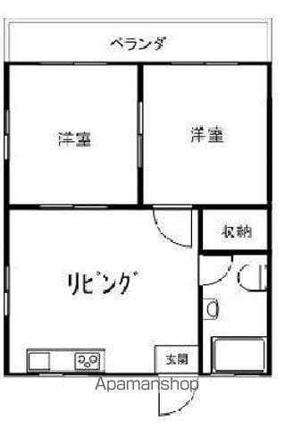 コーポOKの間取り写真