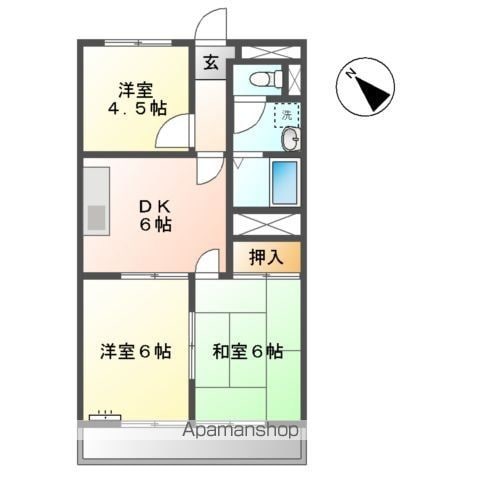 アストラル2の間取り写真