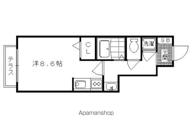 ヴェルドミール嵯峨野の間取り写真
