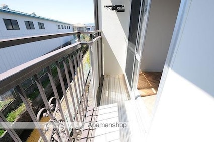 原コーポ下金子[1LDK/42.5m2]のバルコニー