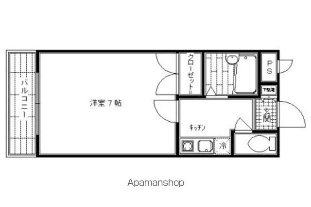 光陽マンションBの間取り写真