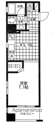 KDXレジデンス森下千歳の間取り写真