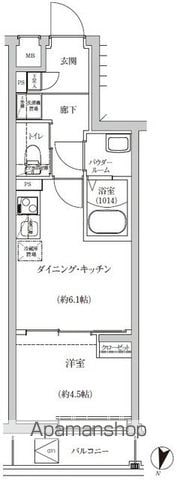 REGOLITH IKEGAMIの間取り写真
