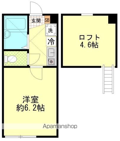 ルシェリア新丸子の間取り写真