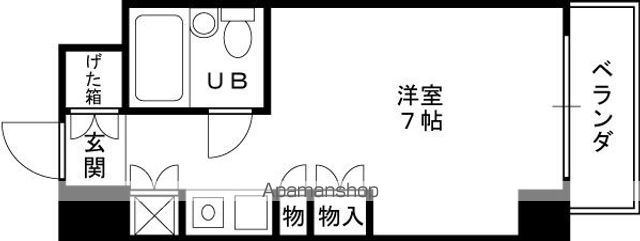 日興パレス都島の間取り写真